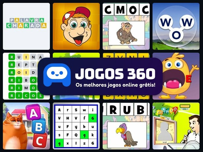 Jogos de Formar Palavras no Jogos 360