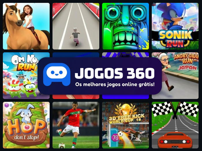 Jogo Type Run no Jogos 360