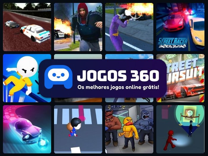 Jogos de Fugir da Polícia no Jogos 360
