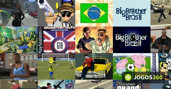Jogos de Gta Brasil no Jogos 360
