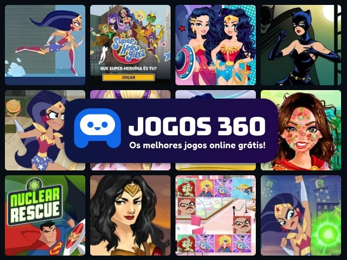 Jogos da Mulher Maravilha no Jogos 360