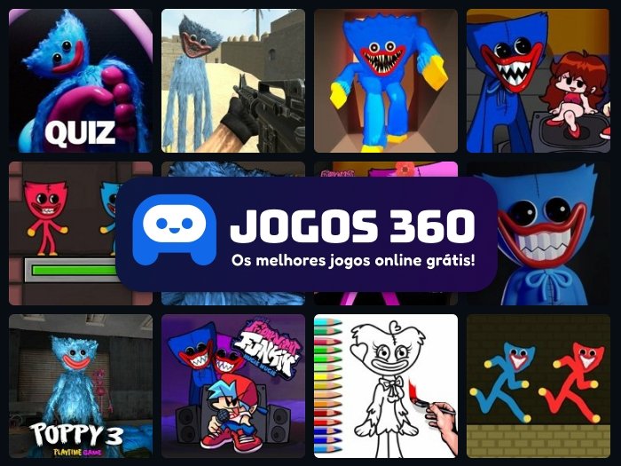 Jogo Poppy Playtime Chase Online no Jogos 360