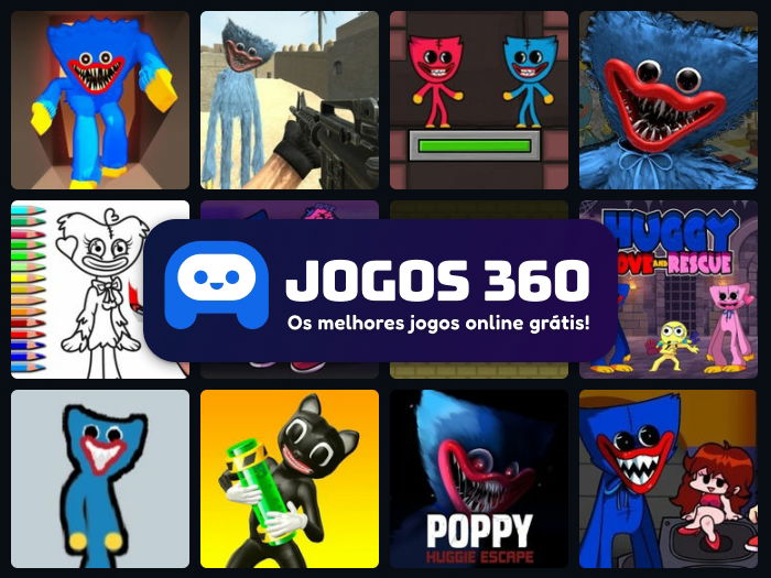 Jogo Quiz Poppy Playtime: Qual brinquedo é você? no Jogos 360