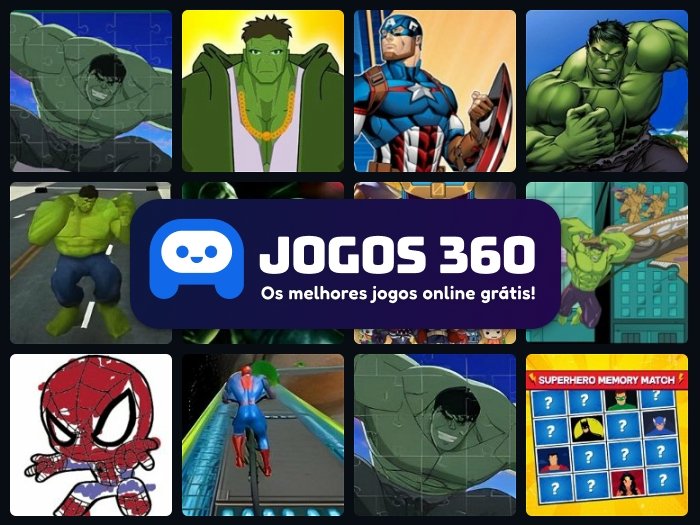 Jogos de Super-Heróis no Jogos 360