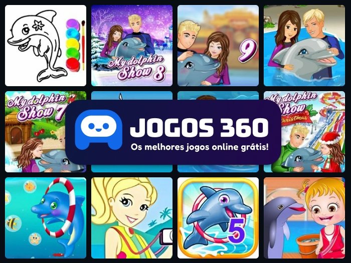 Jogos de Infantis de Golfinho no Jogos 360