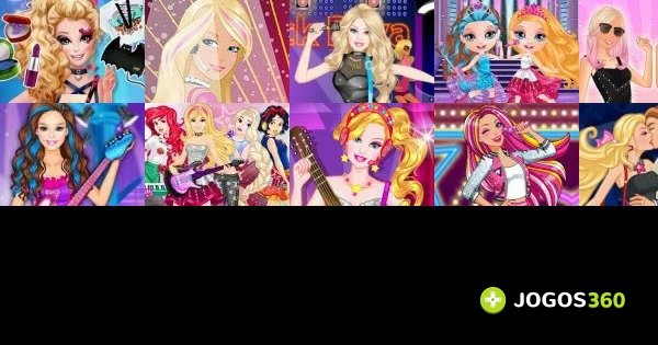 Jogos da Barbie Roqueira no Jogos 360