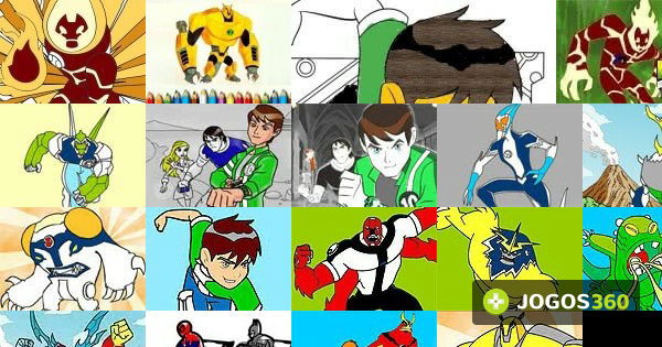 Ben 10 para Colorir