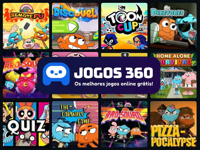 Jogos Do Incrível Mundo De Gumball No Jogos 360