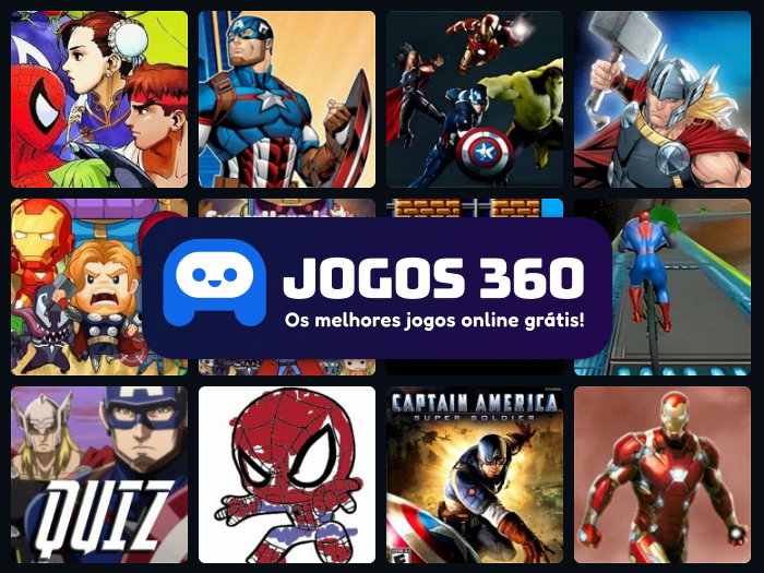 Jogos dos Vingadores no Jogos 360