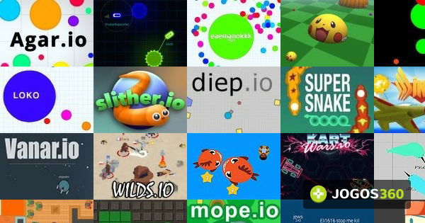 Jogos tipo Agar.io no Jogos 360