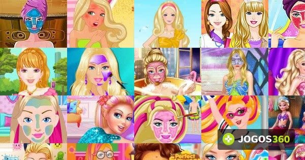 Jogos da Barbie Antigos no Jogos 360