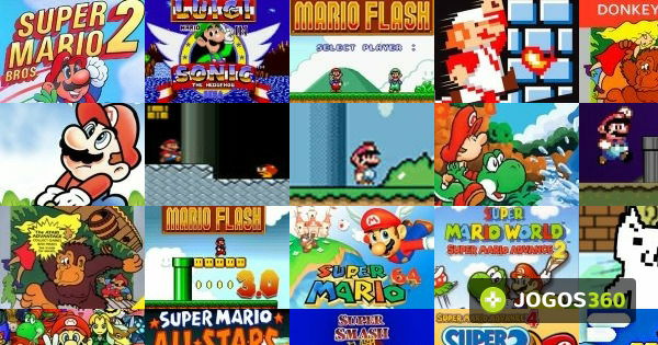 Jogos do Mario no Jogos 360