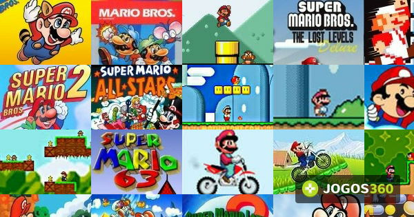 New super mario bros jogo 360