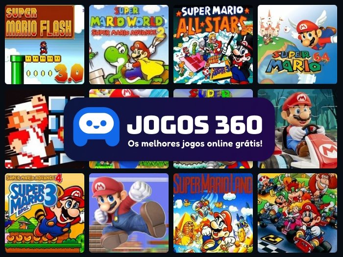Jogos do Mario no Jogos 360