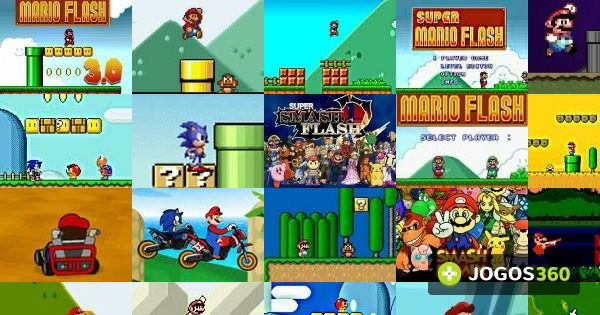 Super Mario Flash 3.0 no Jogos 360