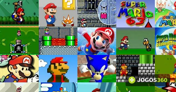 Jogos do Mario Bros: Os Melhores Games Antigos no Jogos 360