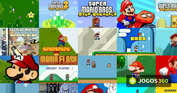 Jogo Super Mario Flash no Jogos 360