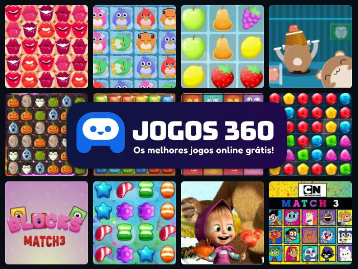 Jogo Blocks Match 3 no Jogos 360