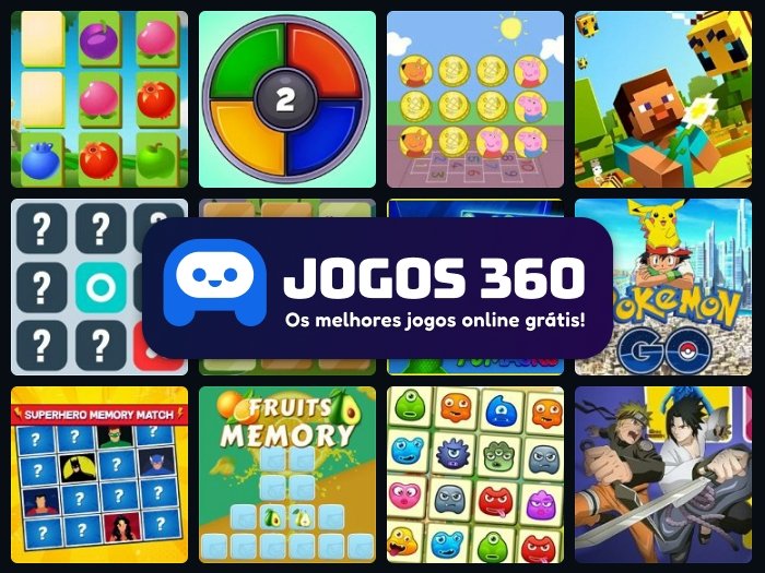 Jogos da Memória Infantil no Jogos 360