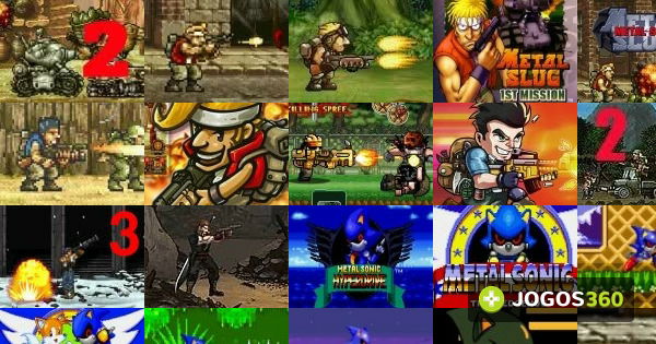 Jogos de Metal Slug no Jogos 360