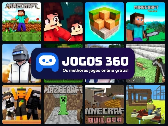 Jogos do Minecraft 3D no Jogos 360