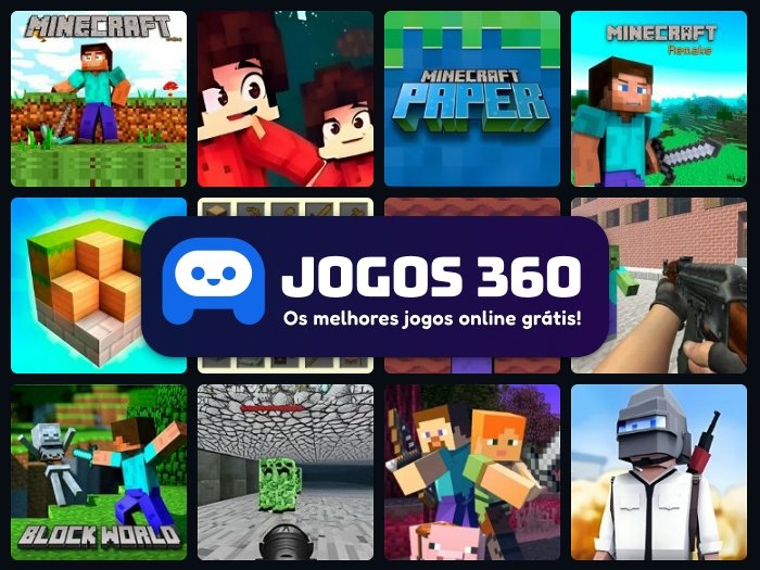 Jogos de Minecraft Grátis Para Jogar Online no Jogos 360