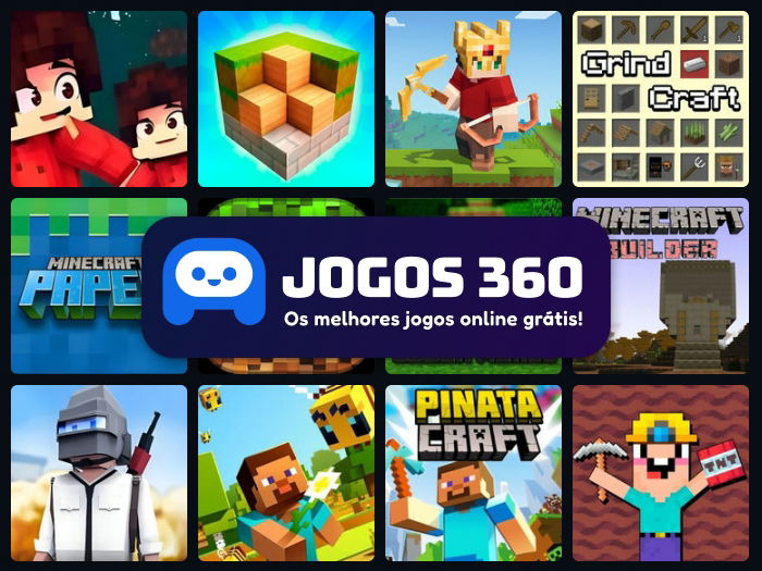 Jogos de Minecraft Grátis Para Jogar Online no Jogos 360