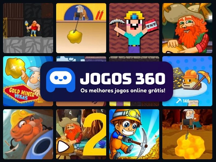 Jogos de Mineiro de Ouro no Jogos 360