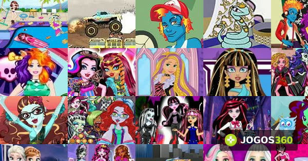 Jogos de Vestir as Monster High no Jogos 360