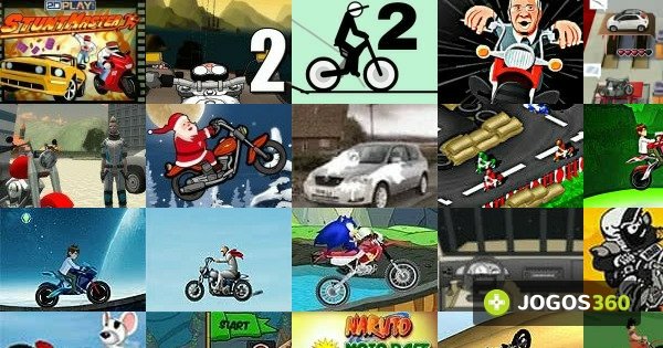 Jogos de Moto e Carro no Jogos 360