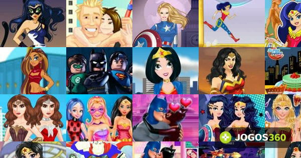 Jogo Barbie: A Wonder Woman Story no Jogos 360