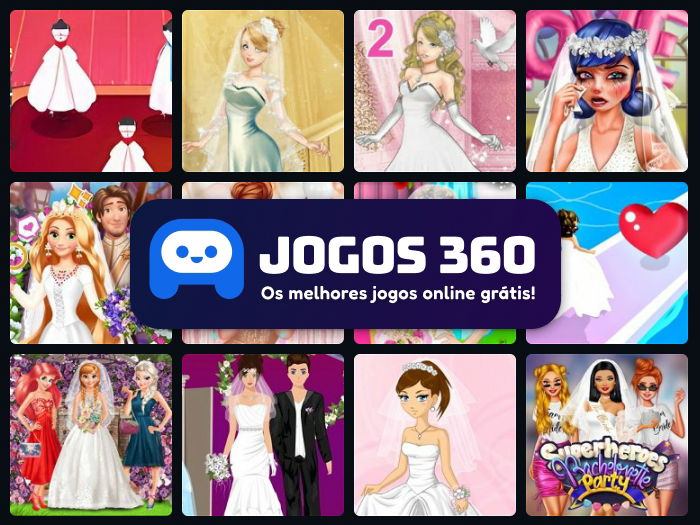 Jogos de Vestir e Maquiar Noivas no Jogos 360