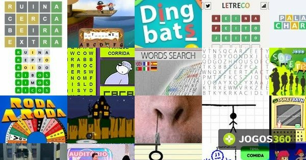 Jogos de Caça Palavras Infantil no Jogos 360