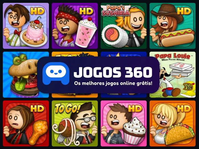 Jogos do Papa Louie no Jogos 360