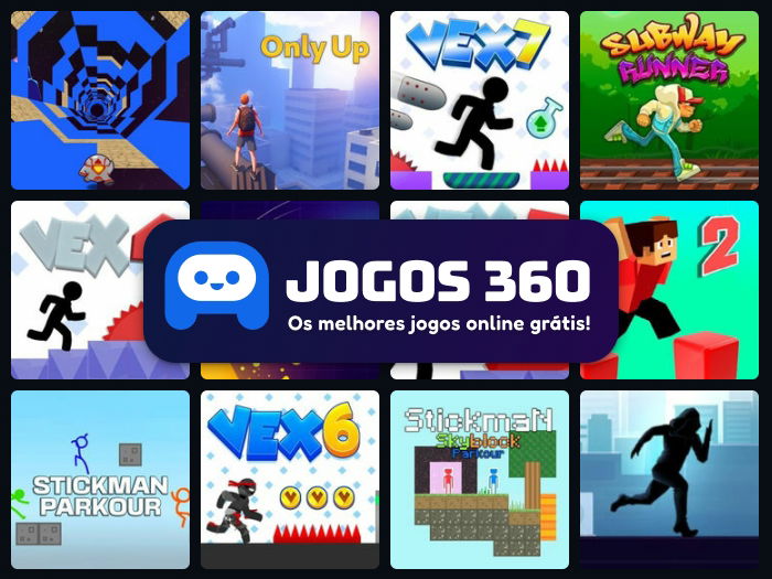 Jogo Parkour na Família MineGirl no Jogos 360