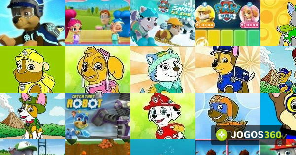 Jogos da Patrulha Canina para Colorir no Jogos 360