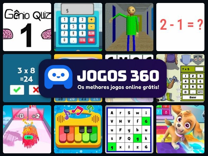 Jogos Educativos Infantis no Jogos 360