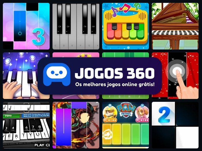 Jogo Piano Tiles 3 no Jogos 360