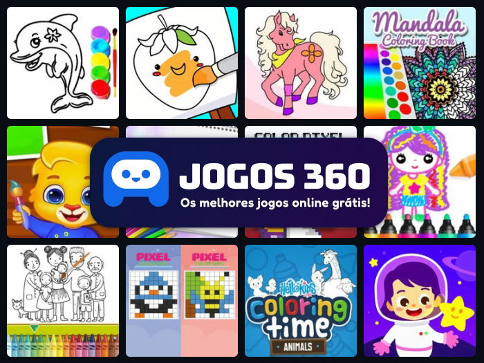 Jogos de Pintar no Jogos 360