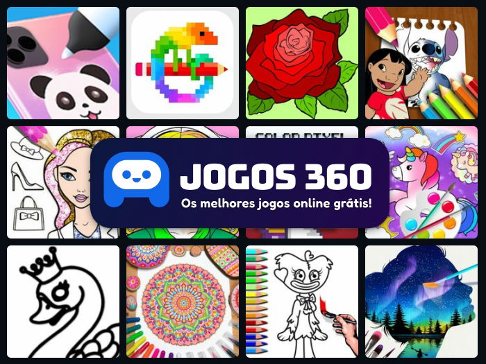 Jogo Mandala Pages no Jogos 360