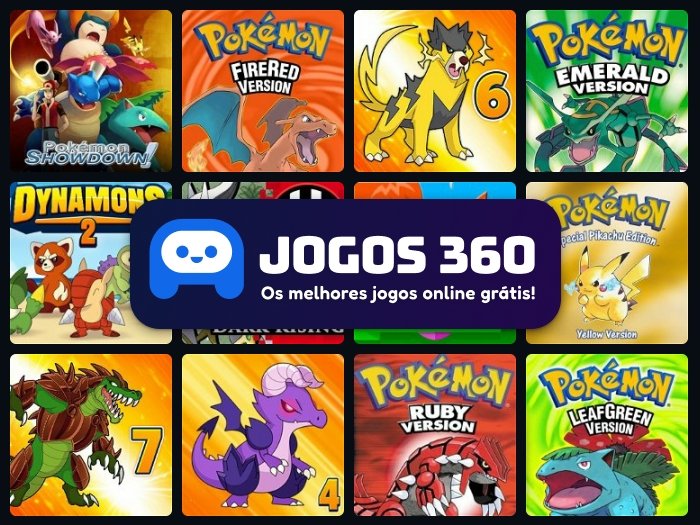 Jogos de Pokémon de Batalha no Jogos 360