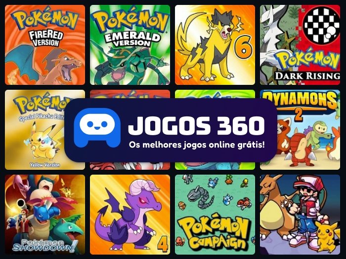 Jogos do Pokémon no Jogos 360