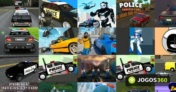 Jogo Police Car Parking no Jogos 360