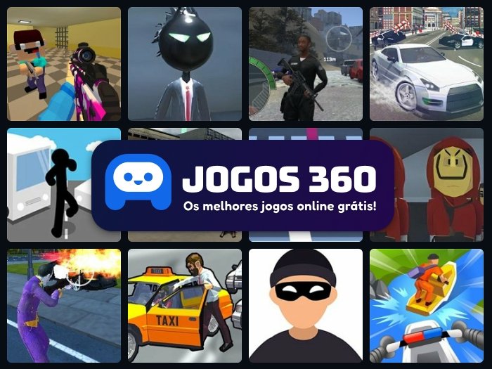 Jogos de Polícia e Ladrão no Jogos 360