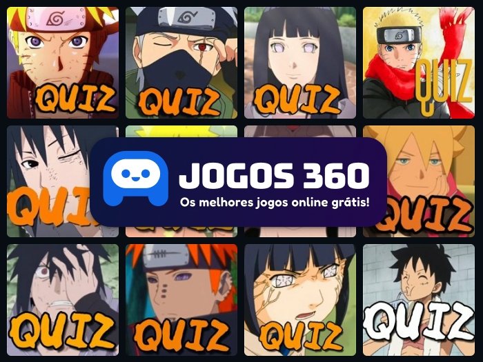 Jogos de Quiz do Naruto no Jogos 360