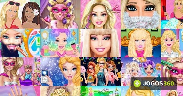 Jogo Cabeleireiro da Barbie no Jogos Online Grátis 