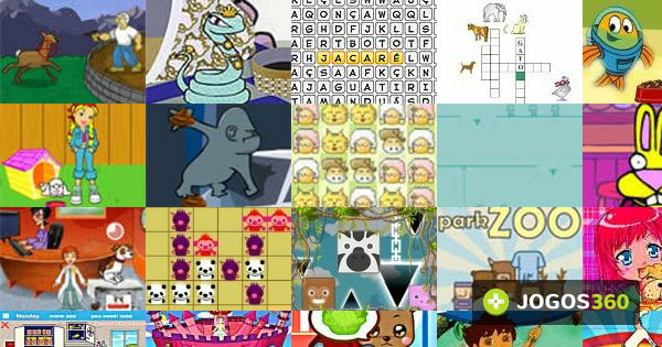 Jogos da Memória com Animais no Jogos 360