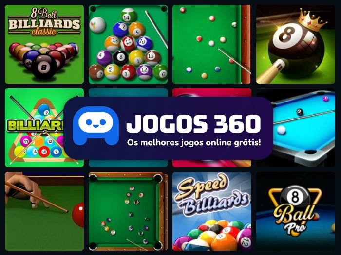 Jogos de Sinuca 3D no Jogos 360