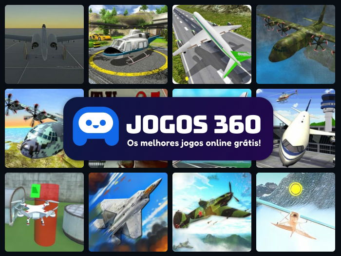 Jogos de Avião 3D no Jogos 360