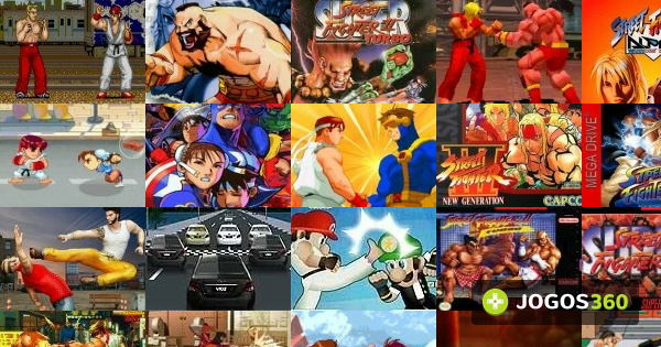 Jogo Street Fighter 2 no Jogos 360